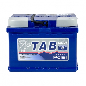 TAB Polar Blue 55 Ah/12V Euro (0)